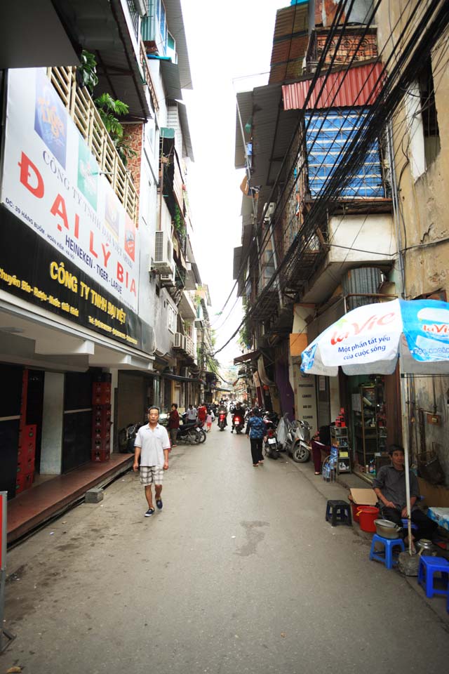 Foto, materiell, befreit, Landschaft, Bild, hat Foto auf Lager,Hanoi's Old Quarter, , , , 