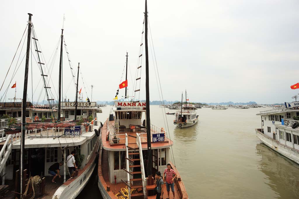 Foto, materiell, befreit, Landschaft, Bild, hat Foto auf Lager,Halong Bay, , , , 