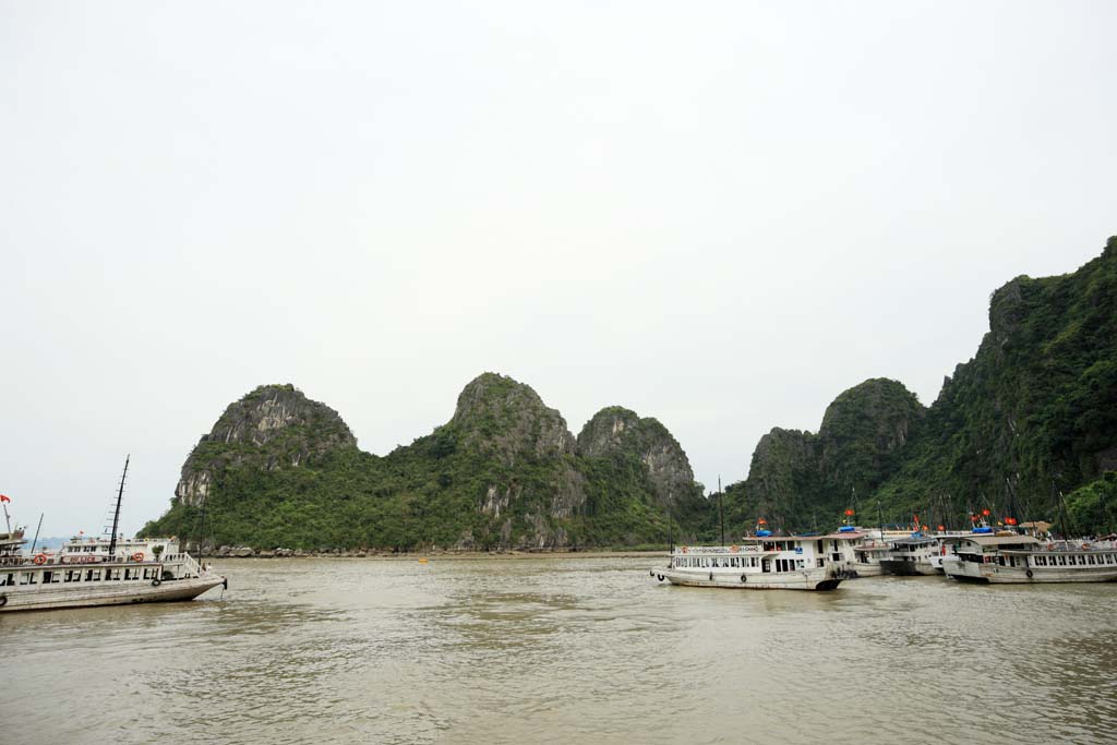 fotografia, materiale, libero il panorama, dipinga, fotografia di scorta,Baia di Halong Daugo Island, , , , 