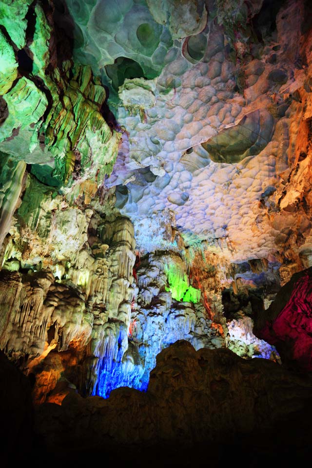 fotografia, material, livra, ajardine, imagine, proveja fotografia,Halong Bay Tien Kung cave, , , , 