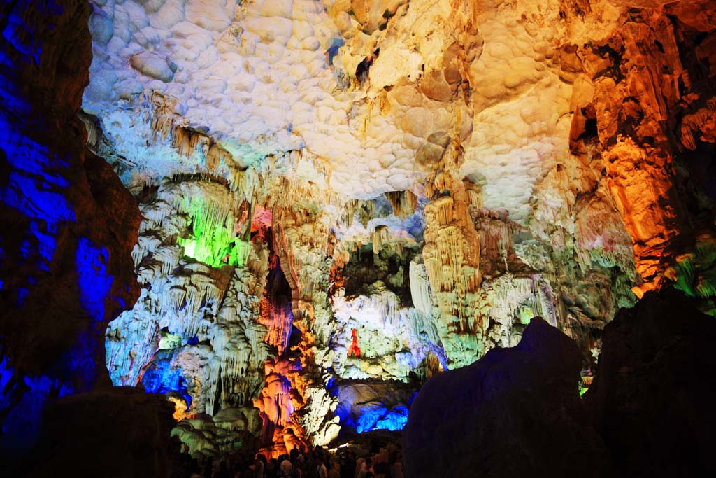 fotografia, material, livra, ajardine, imagine, proveja fotografia,Halong Bay Tien Kung cave, , , , 