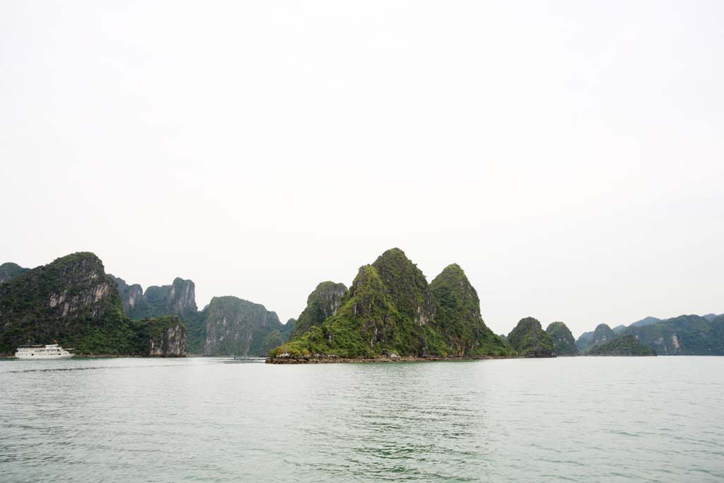 Foto, materieel, vrij, landschap, schilderstuk, bevoorraden foto,Halong Bay, , , , 