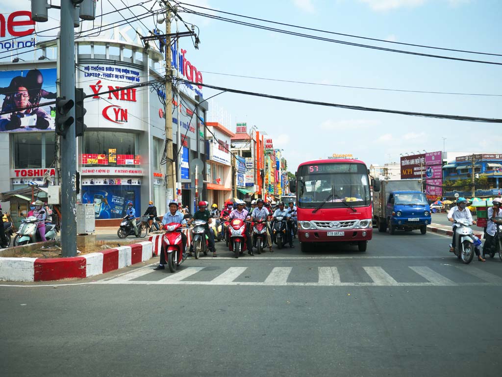 fotografia, material, livra, ajardine, imagine, proveja fotografia,Ruas de Ho Chi Minh City, , , , 