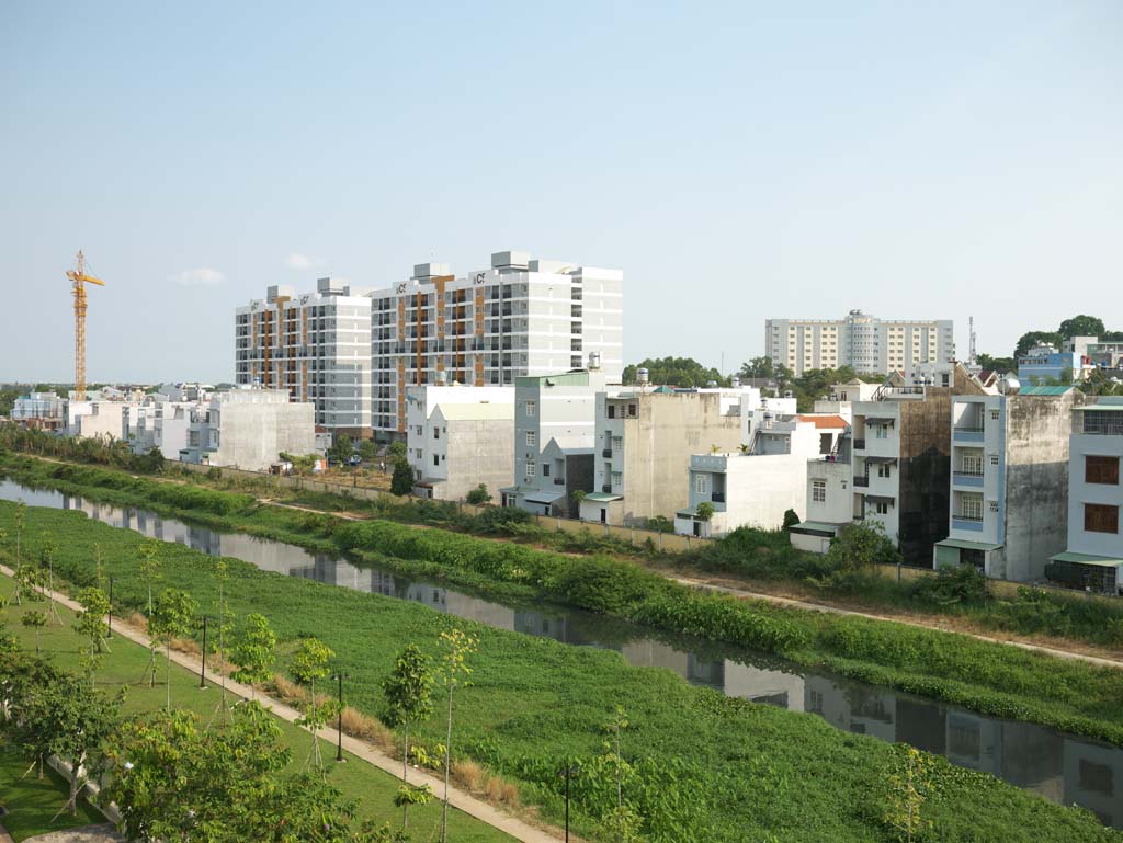 Foto, materiell, befreit, Landschaft, Bild, hat Foto auf Lager,Straen von Ho-Chi-Minh-Stadt, , , , 