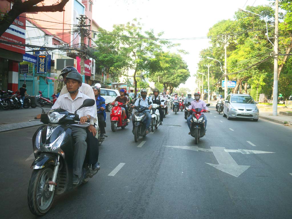 Foto, materiell, befreit, Landschaft, Bild, hat Foto auf Lager,Straen von Ho-Chi-Minh-Stadt, , , , 