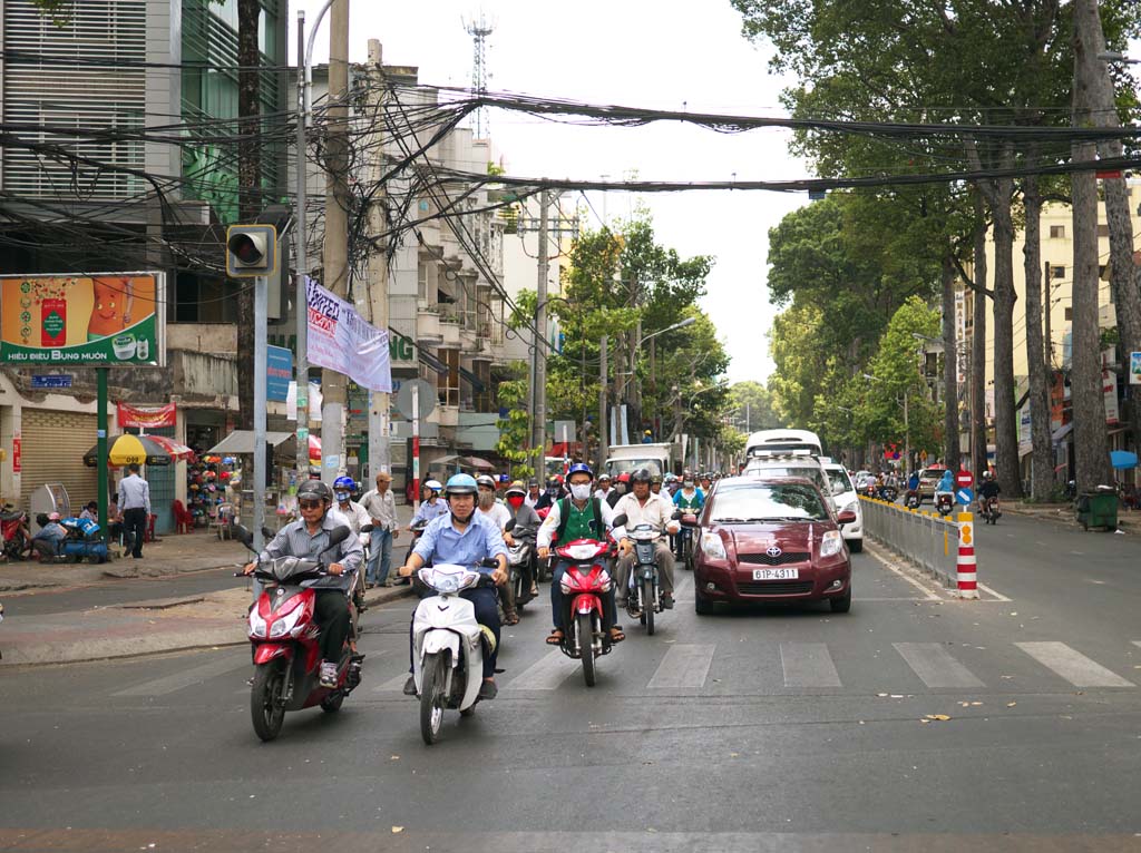 photo,material,free,landscape,picture,stock photo,Creative Commons,Streets of Ho Chi Minh City, , , , 