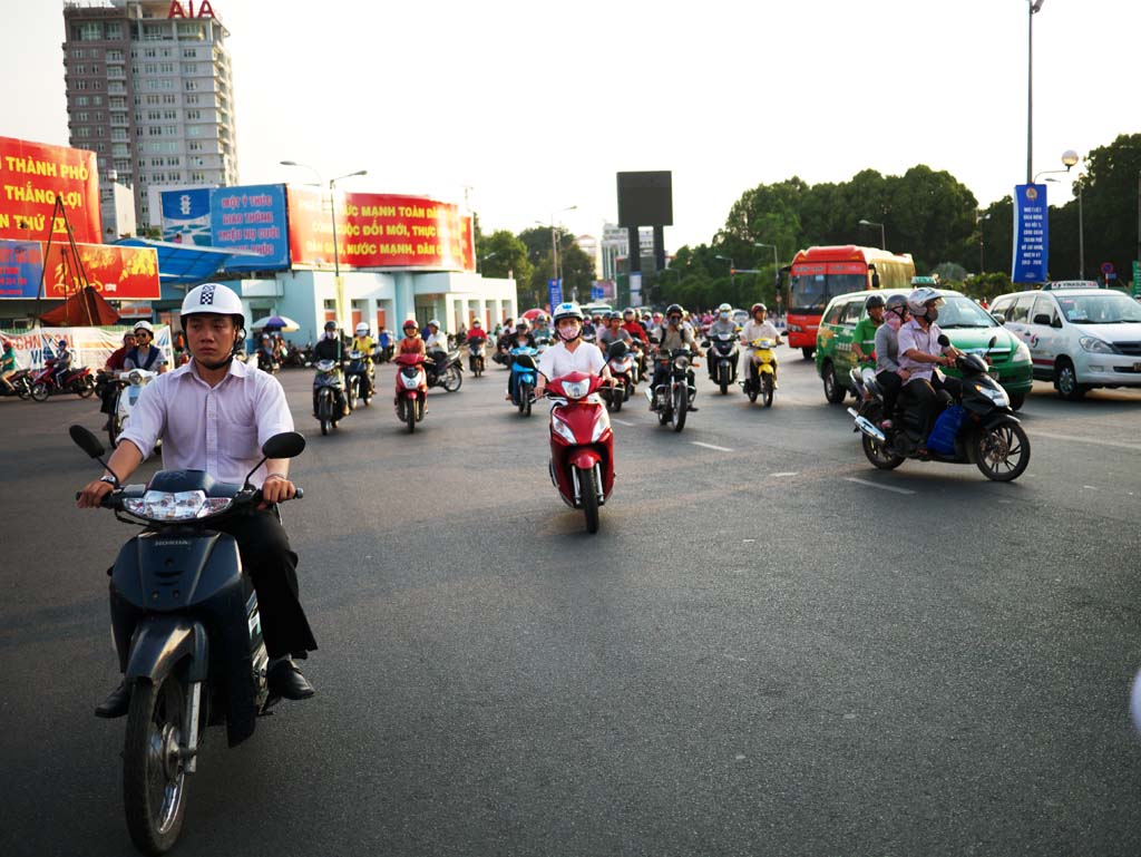 fotografia, materiale, libero il panorama, dipinga, fotografia di scorta,Ho Chi Minh City skyline, , , , 