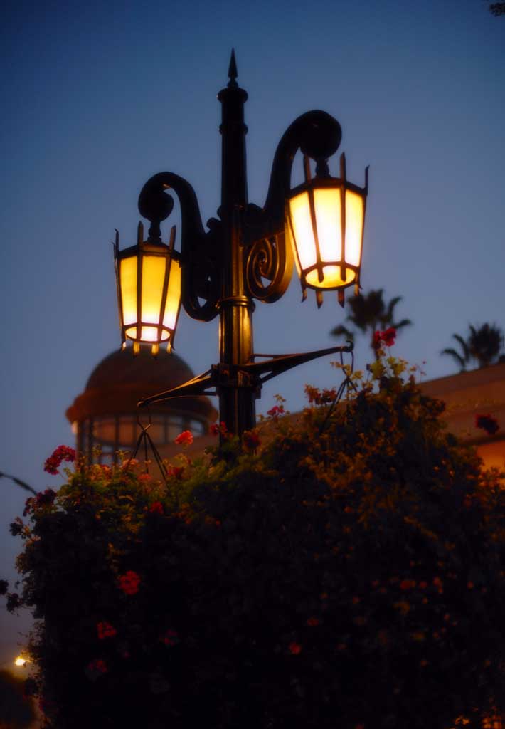 fotografia, materiale, libero il panorama, dipinga, fotografia di scorta,Marchen-stile lampade stradali, accendendo, lampada stradale, luce, lampada