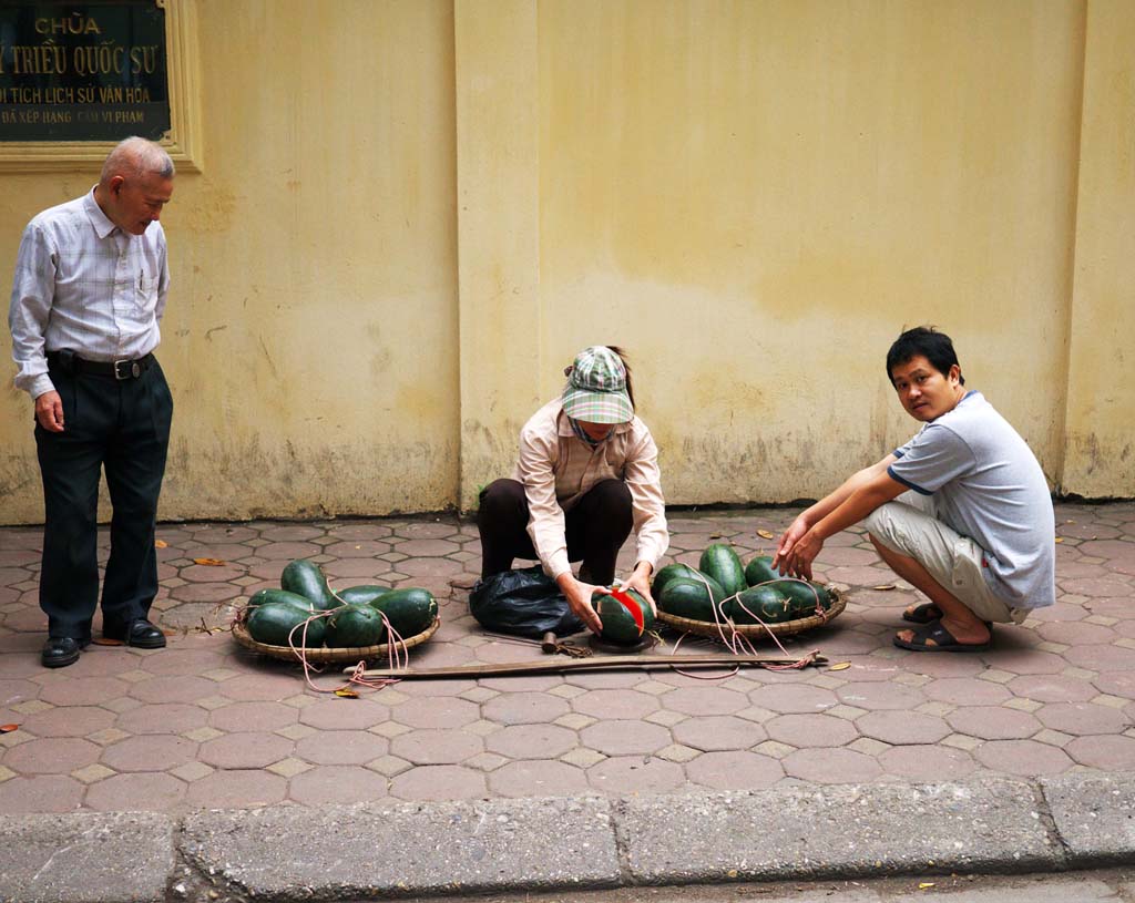 Foto, materieel, vrij, landschap, schilderstuk, bevoorraden foto,Hanoi's Old Town, , , , 