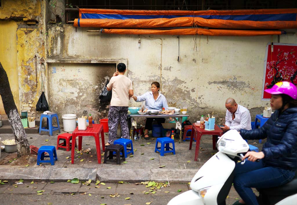 Foto, materieel, vrij, landschap, schilderstuk, bevoorraden foto,Hanoi's Old Town, , , , 