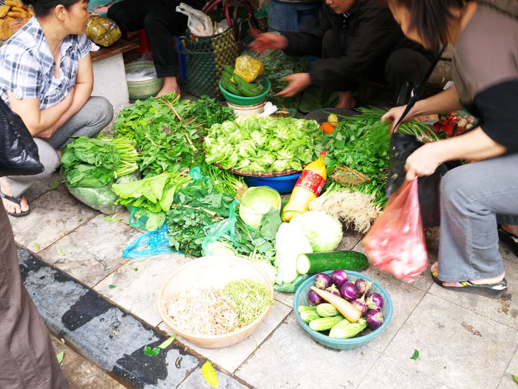 Foto, materieel, vrij, landschap, schilderstuk, bevoorraden foto,Hanoi's Old Town, , , , 