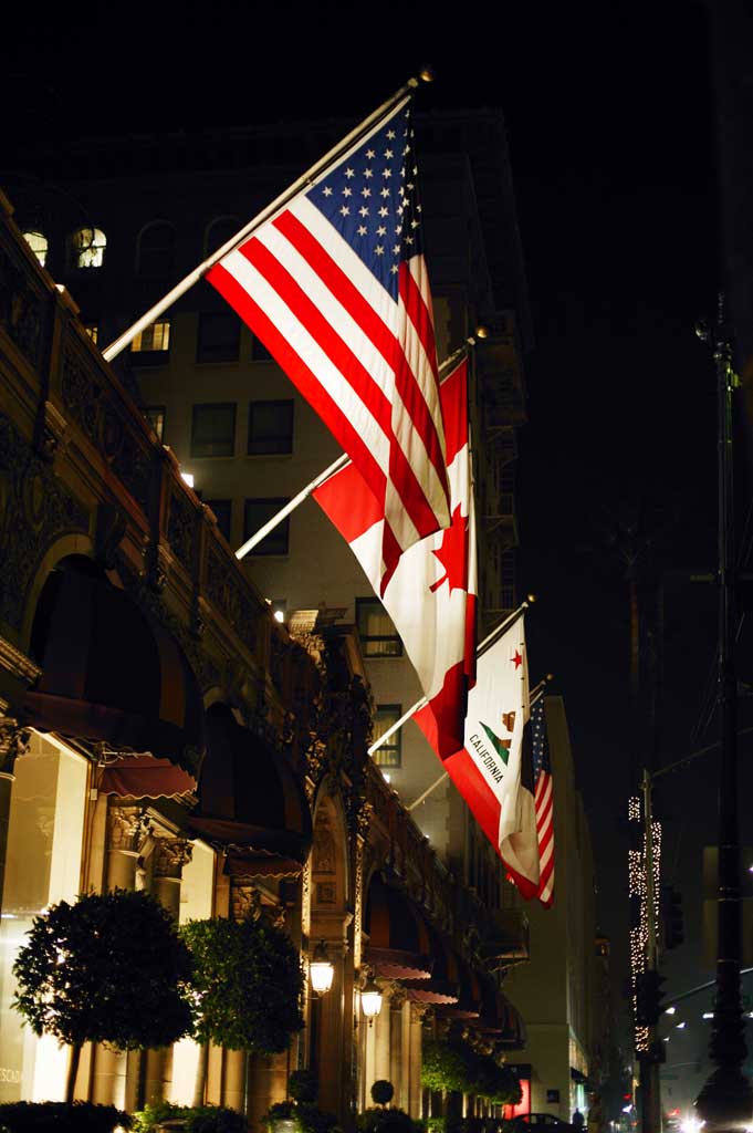 fotografia, materiale, libero il panorama, dipinga, fotografia di scorta,Bandiere nazionali, bandiera nazionale, America, Canada, California