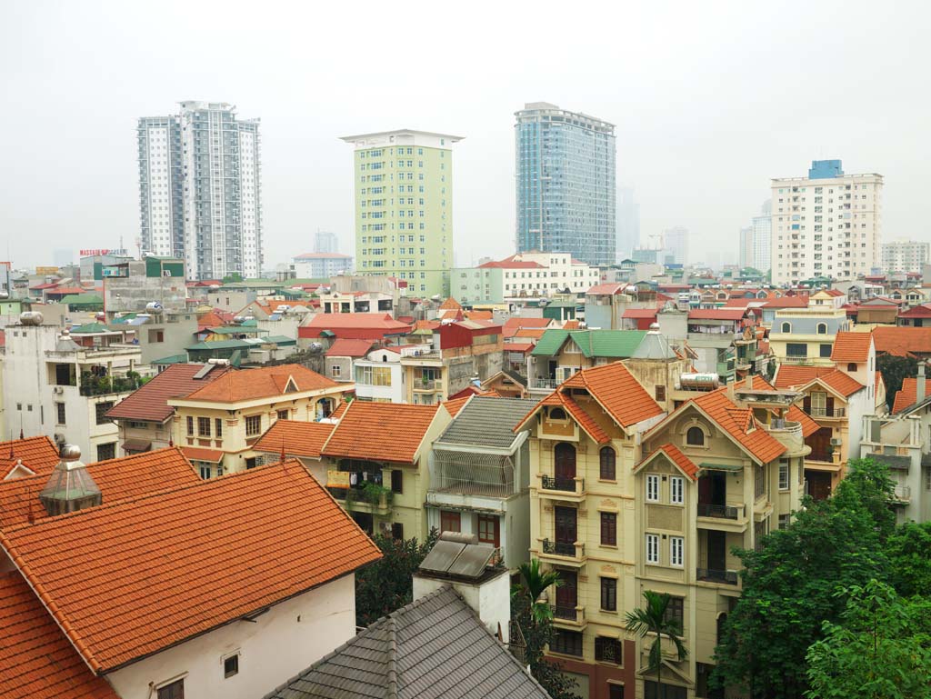 Foto, materiell, befreit, Landschaft, Bild, hat Foto auf Lager,Hanoi Building, , , , 