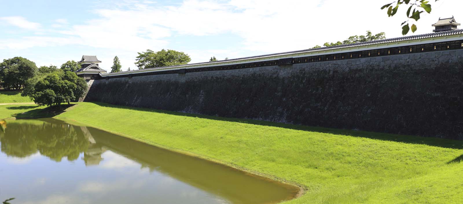 Foto, materieel, vrij, landschap, schilderstuk, bevoorraden foto,In Kumamoto Castle, , , , 