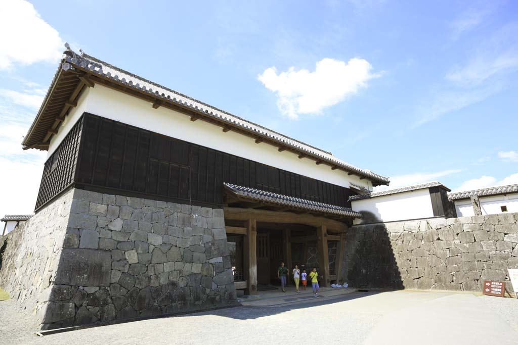 Foto, materiell, befreit, Landschaft, Bild, hat Foto auf Lager,In Kumamoto Castle, , , , 