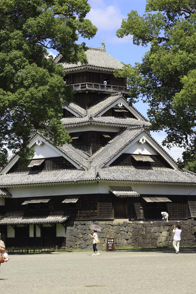 photo,material,free,landscape,picture,stock photo,Creative Commons,At Kumamoto Castle, , , , 