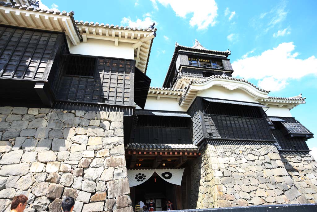 Foto, materiell, befreit, Landschaft, Bild, hat Foto auf Lager,In Kumamoto Castle, , , , 