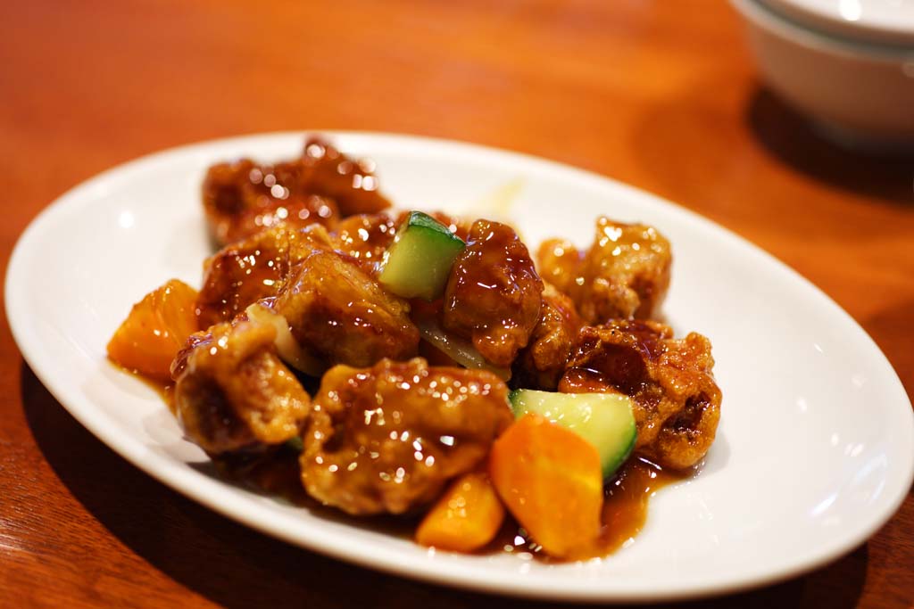 photo,material,free,landscape,picture,stock photo,Creative Commons,Sweet and sour pork, , , , 