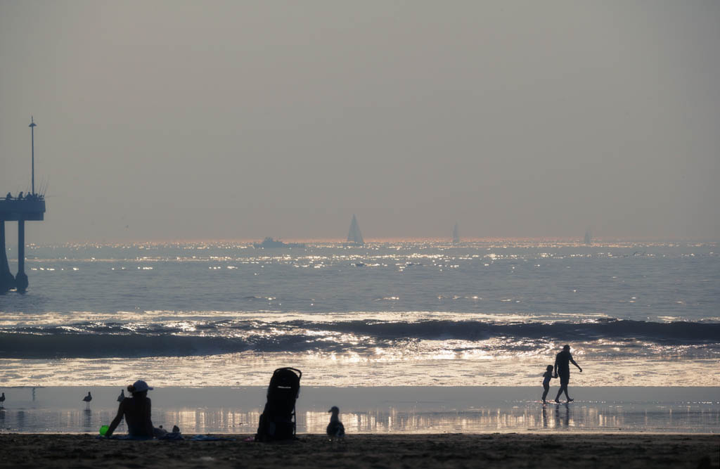 Foto, materieel, vrij, landschap, schilderstuk, bevoorraden foto,Vonkelen van de branding, Zandige kustlijn, Golf, Glinster, Badend strand