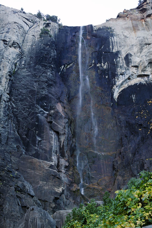 Foto, materiell, befreit, Landschaft, Bild, hat Foto auf Lager,Hochzeits-verschleiern Sie Wasserfall, Klippe, Tal, YOSEMITE, 