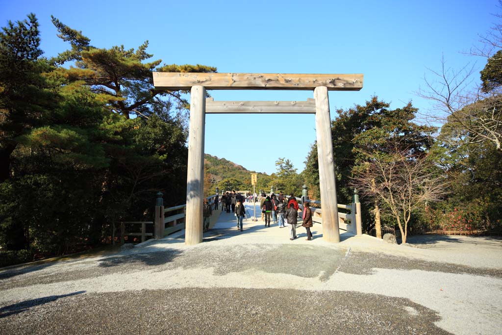 photo,material,free,landscape,picture,stock photo,Creative Commons,The inner shrine of Ise, , , , 