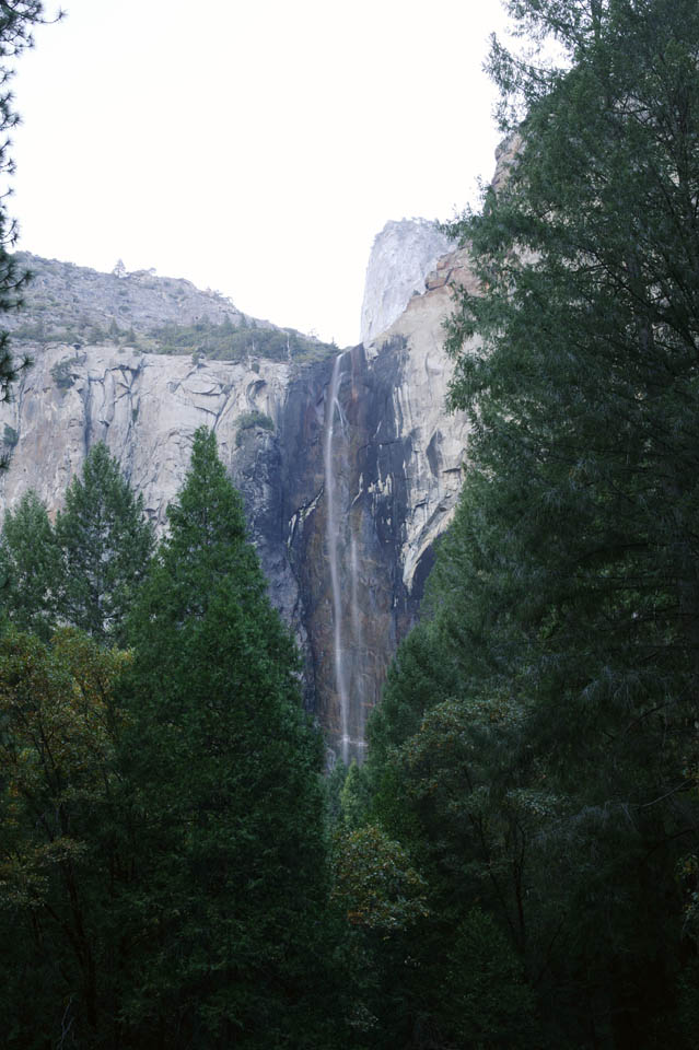 Foto, materiell, befreit, Landschaft, Bild, hat Foto auf Lager,Hochzeits-verschleiern Sie Wasserfall, Klippe, Tal, YOSEMITE, 