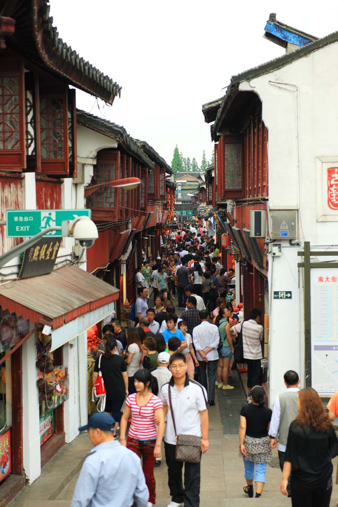 fotografia, materiale, libero il panorama, dipinga, fotografia di scorta,Qibao Old Street, , , , 