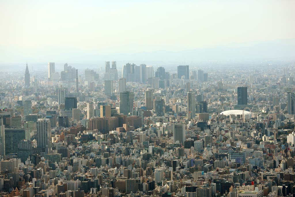 Foto, materiell, befreit, Landschaft, Bild, hat Foto auf Lager,Panoramablick auf Tokio, , , , 