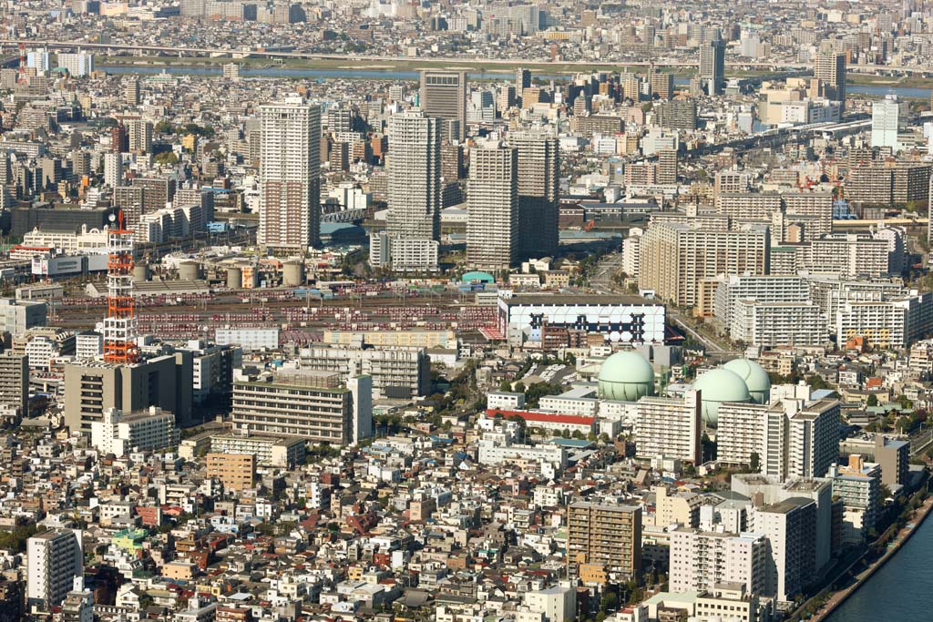 Foto, materieel, vrij, landschap, schilderstuk, bevoorraden foto,Panoramisch Tokyo, , , , 