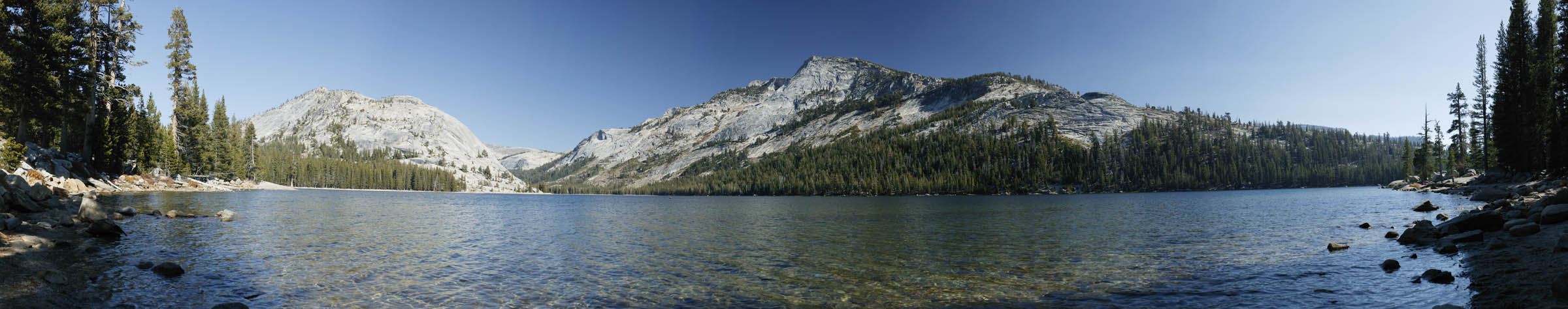 photo,material,free,landscape,picture,stock photo,Creative Commons,Considerable Tenaya lake, pond, lake, Cold water, Panoramcomposition