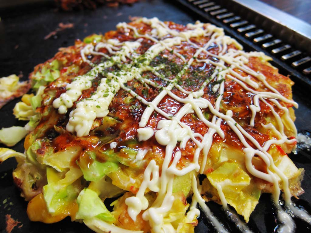 photo,material,free,landscape,picture,stock photo,Creative Commons,Okonomiyaki, , , , 