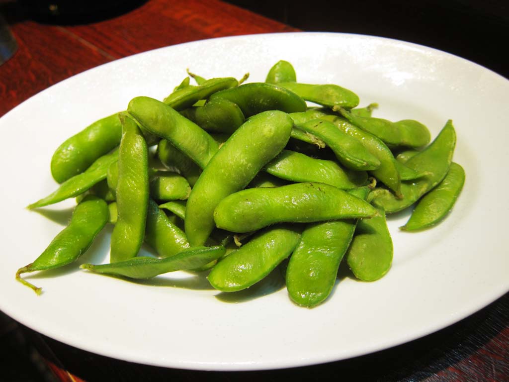 photo,material,free,landscape,picture,stock photo,Creative Commons,Green Soybeans, , , , 