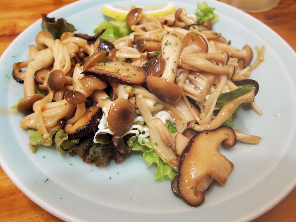 Foto, materiell, befreit, Landschaft, Bild, hat Foto auf Lager,Mushroom Stir-fry, , , , 