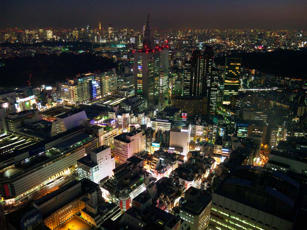 Foto, materiell, befreit, Landschaft, Bild, hat Foto auf Lager,Shinjuku skyline, , , , 