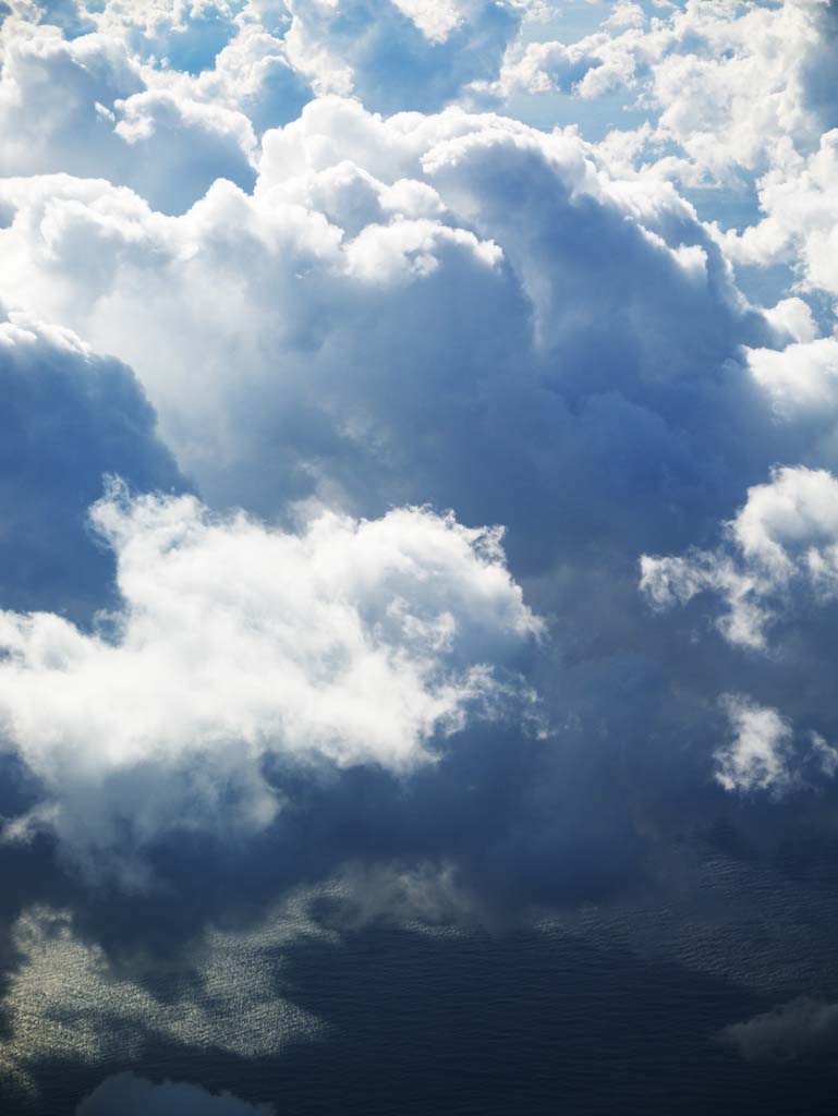 Foto, materieel, vrij, landschap, schilderstuk, bevoorraden foto,Cumulonimbus genaamd cloud, , , , 