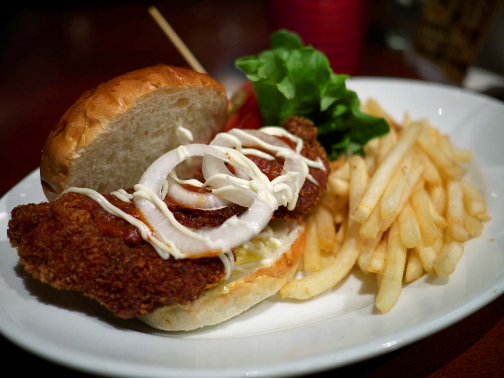 foto,tela,gratis,paisaje,fotografa,idea,Chuleta de cerdo Burger, , , , 