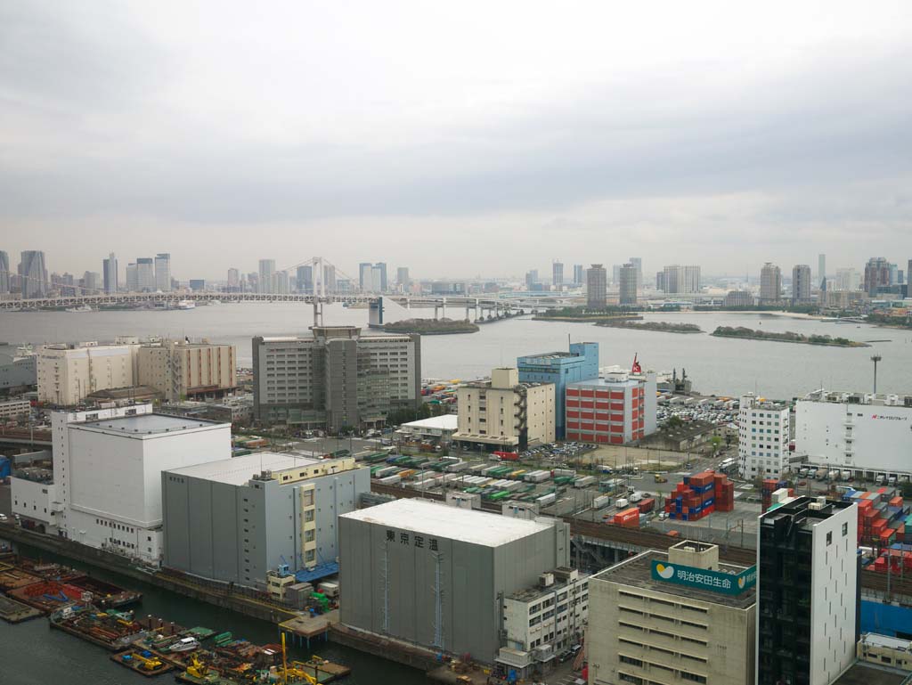 Foto, materieel, vrij, landschap, schilderstuk, bevoorraden foto,Tokyo Bay, , , , 