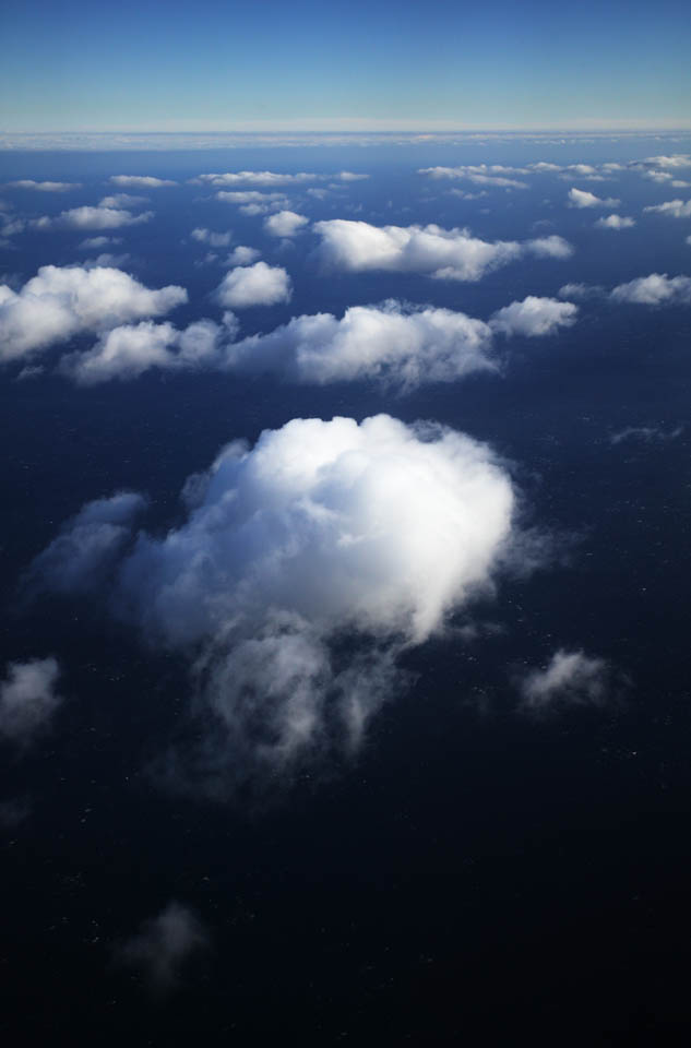 Foto, materiell, befreit, Landschaft, Bild, hat Foto auf Lager,Die Wolke, die treibt, Wolke, blauer Himmel, , 