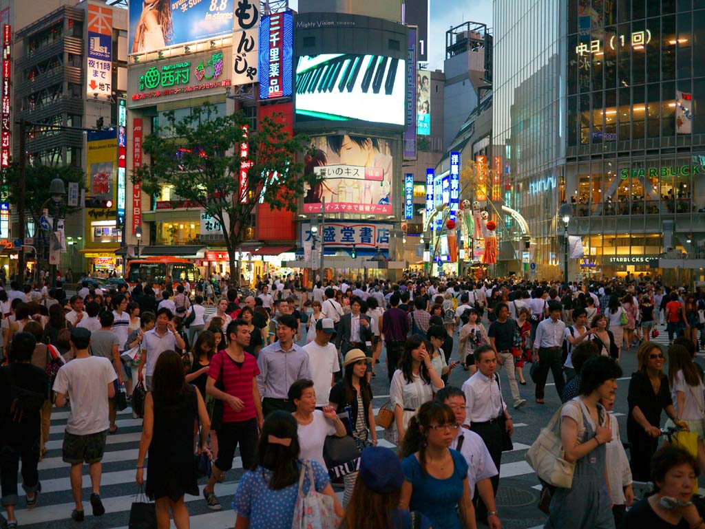 photo,material,free,landscape,picture,stock photo,Creative Commons,The intersection of Shibuya, , , , 