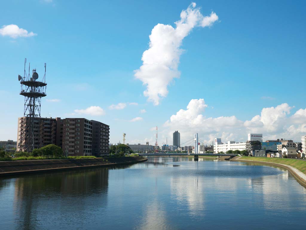 photo,material,free,landscape,picture,stock photo,Creative Commons,The Tsurumi River, , , , 