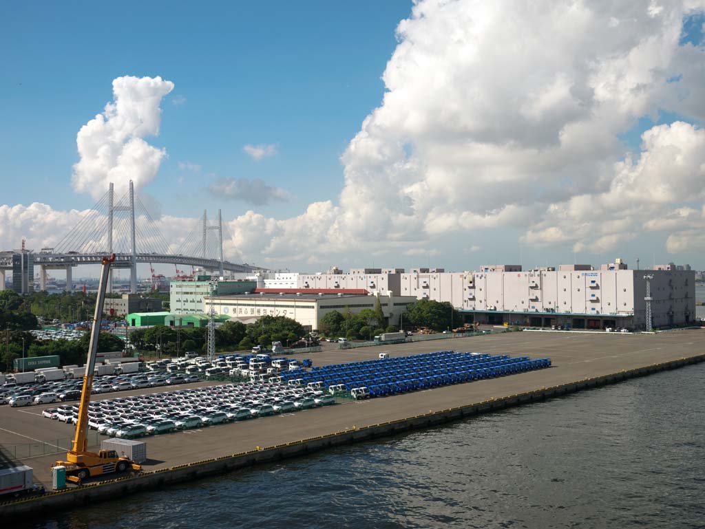 fotografia, material, livra, ajardine, imagine, proveja fotografia,Porto de Yokohama, , , , 