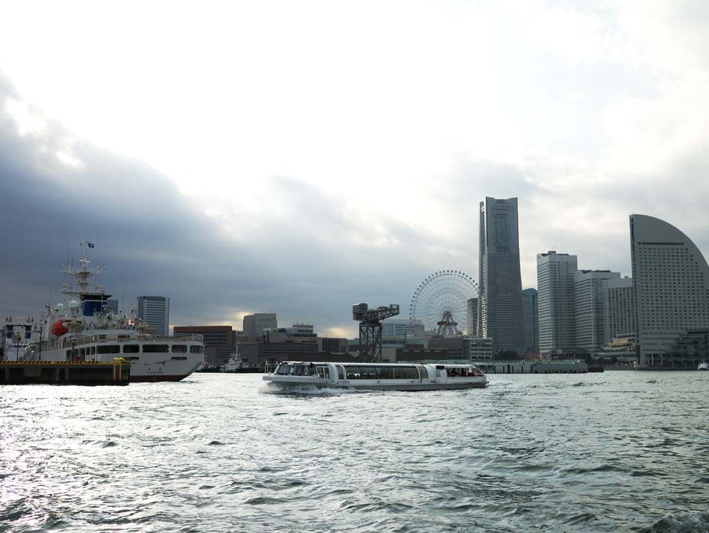 Foto, materieel, vrij, landschap, schilderstuk, bevoorraden foto,Yokohama, , , , 
