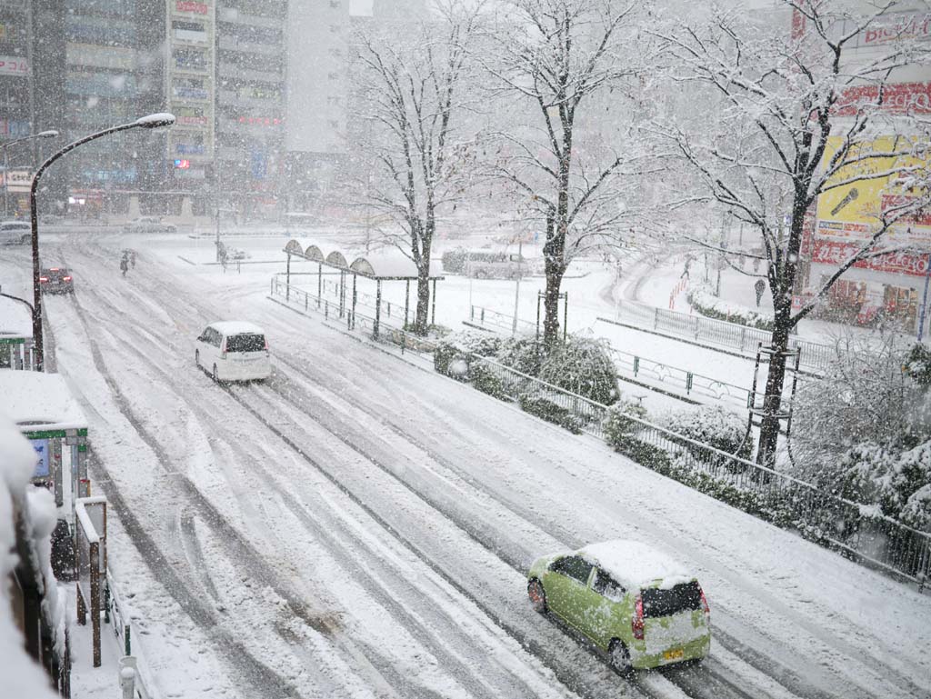 Foto, materieel, vrij, landschap, schilderstuk, bevoorraden foto,De Sneeuw Gotanda, , , , 