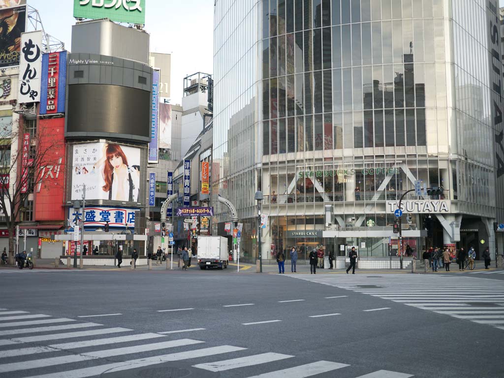 fotografia, materiale, libero il panorama, dipinga, fotografia di scorta,Shibuya, , , , 