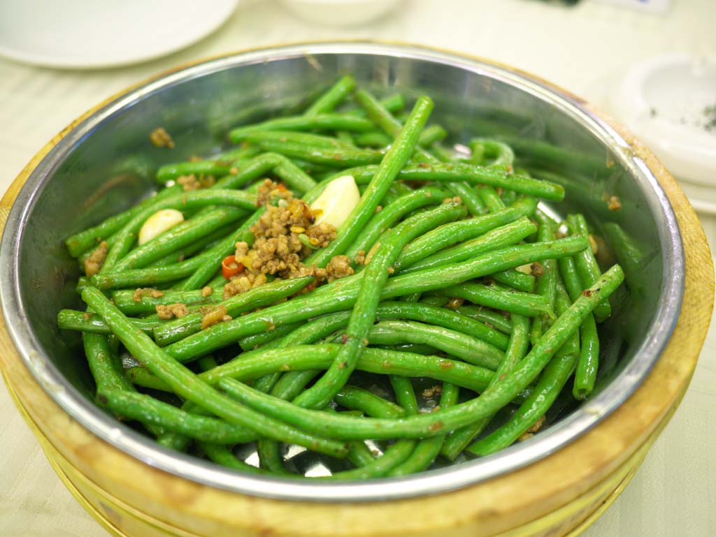 photo,material,free,landscape,picture,stock photo,Creative Commons,Stir fried green beans, , , , 