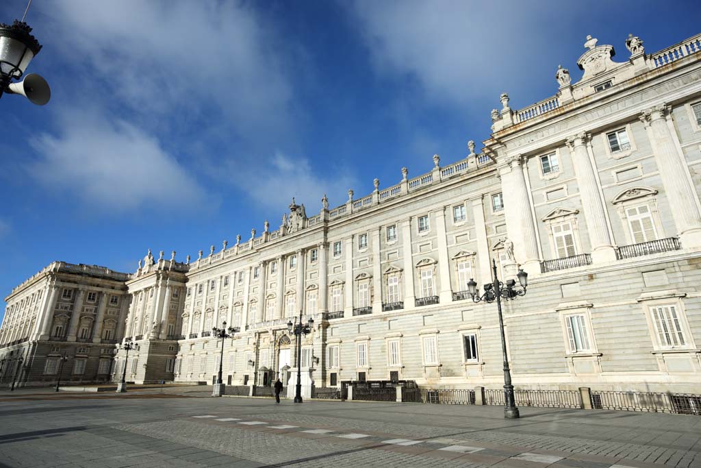 Foto, materieel, vrij, landschap, schilderstuk, bevoorraden foto,Madrid Koninklijk Paleis, , , , 