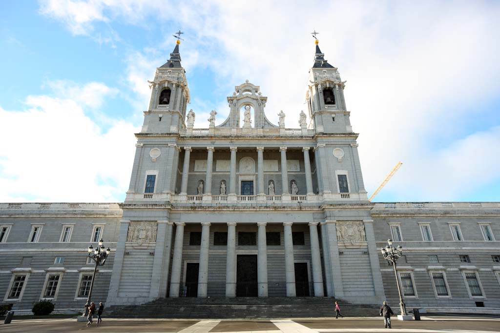 Foto, materieel, vrij, landschap, schilderstuk, bevoorraden foto,Madrid Koninklijk Paleis, , , , 