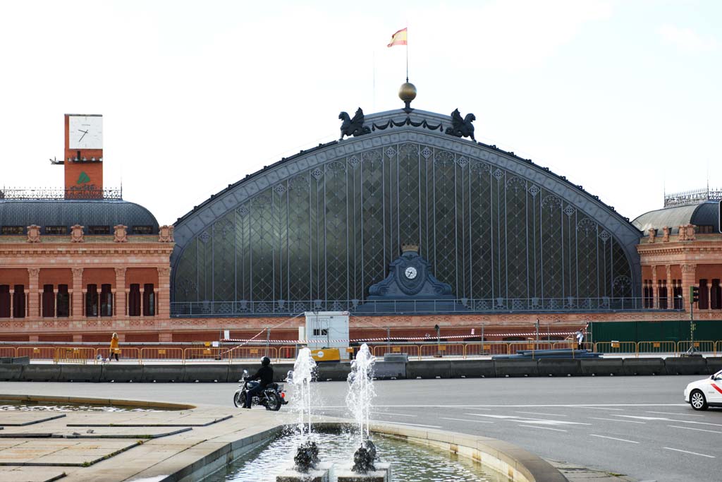 fotografia, materiale, libero il panorama, dipinga, fotografia di scorta,Stazione di Madrid, , , , 