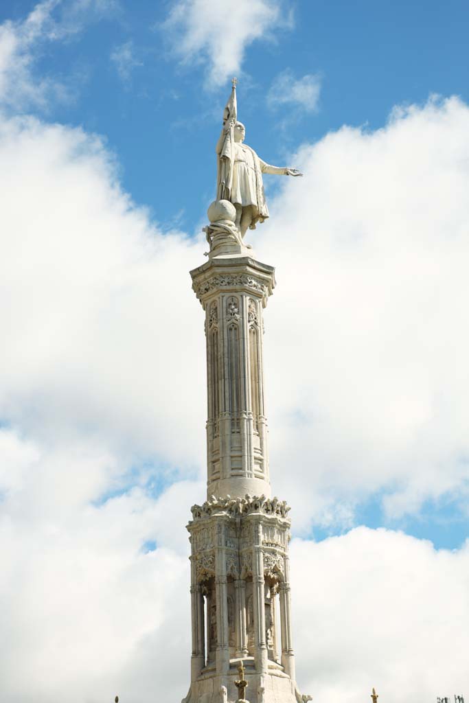 photo,material,free,landscape,picture,stock photo,Creative Commons,Colon Square of the Columbus Monument, , , , 