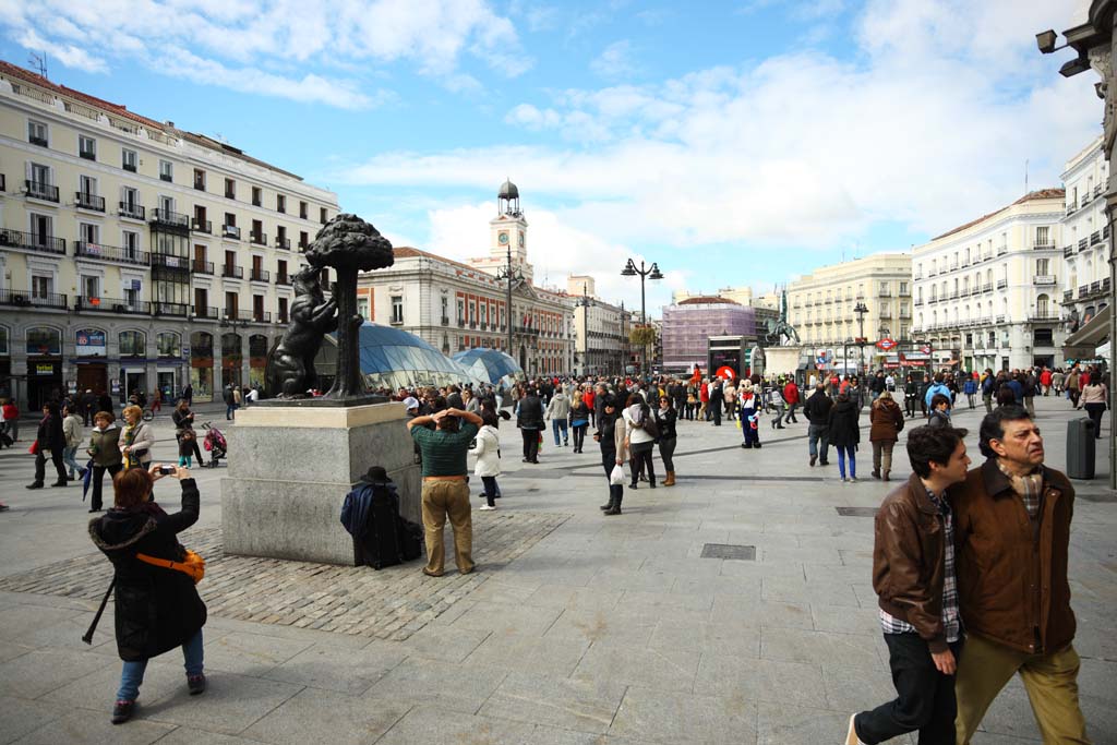 fotografia, materiale, libero il panorama, dipinga, fotografia di scorta,Il Puerta del Sol, , , , 